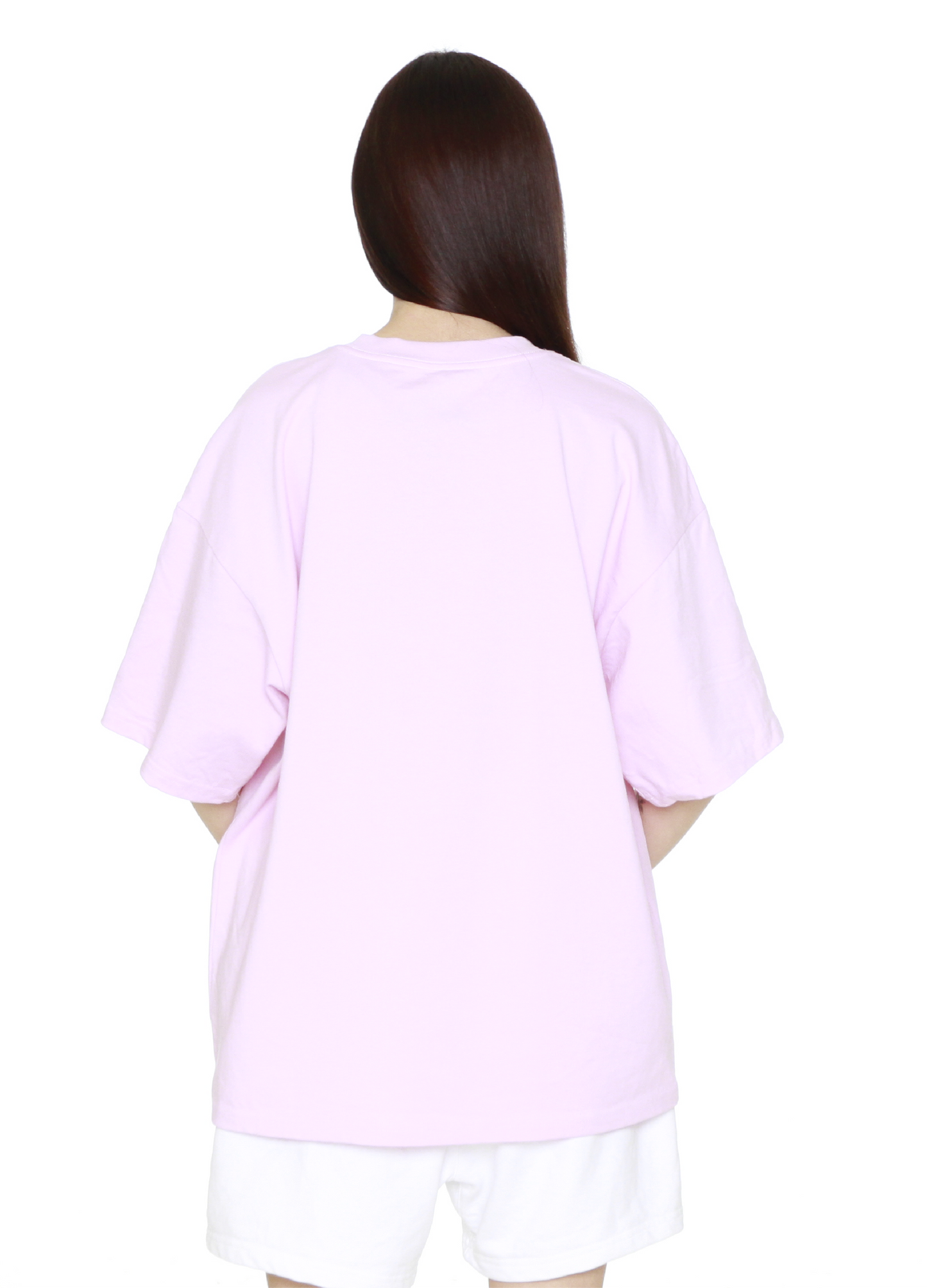 FACE BOXY TEE PINK