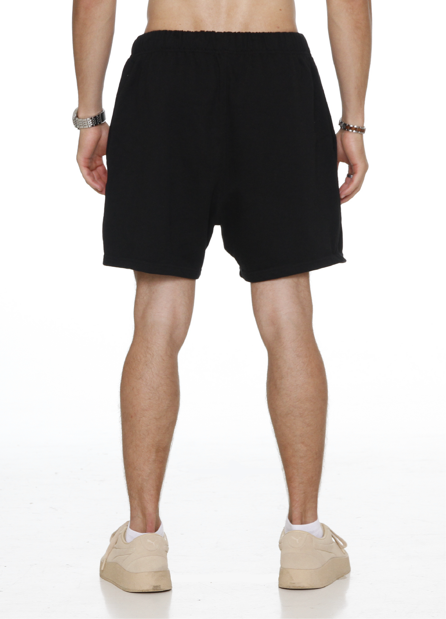LOGO SHORTS BLACK